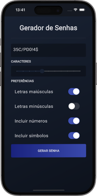 Gerador de Senhas